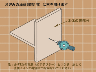 ドールハウス照明簡単ガイド