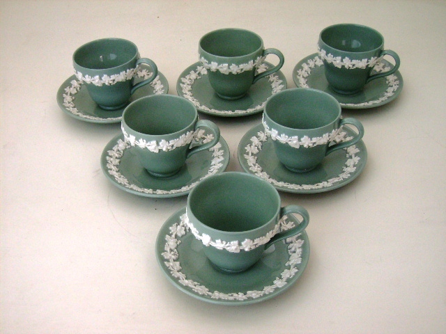 ウェッジウッド（Wedgewood)　カップ＆ソーサー 6客セット