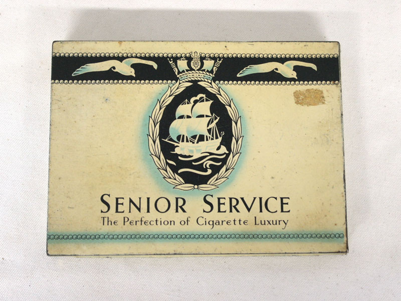 雑貨（ホビー） ティン（缶） SENIOR　SERVICE　THE　PERFECTION　OF　CIGARTTE　LUACARY