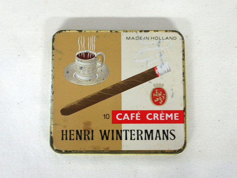 画像1: ビンテージ　ティン（缶）　CAFE CREME　HENRI　WINTERMANS
