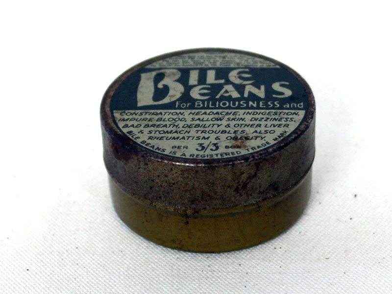 画像1: ビンテージ　ティン（缶）　Bile Beans　薬缶