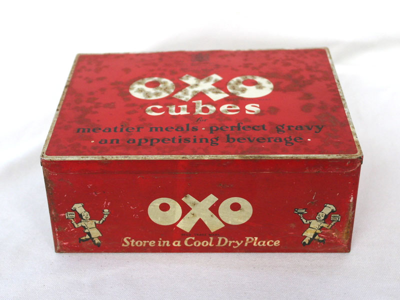 雑貨（ホビー） ティン（缶） OXO　ビンテージ缶