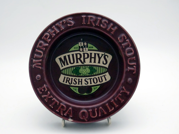 灰皿 （Murphy's Irish Stout　マルーン) 雑貨（パブ・グッズ） 灰皿