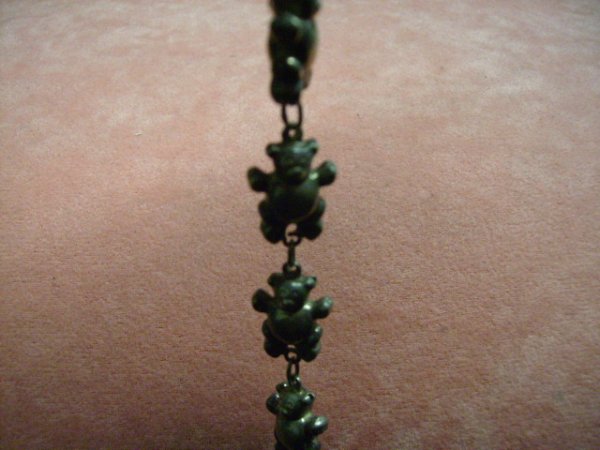 画像3: ブレスレット シルバー ベアー 1930年代 (3)