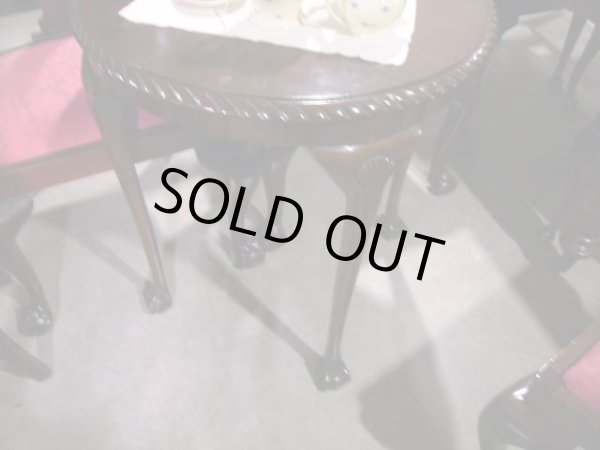 画像4: テーブル チッペンデール 小 (4)