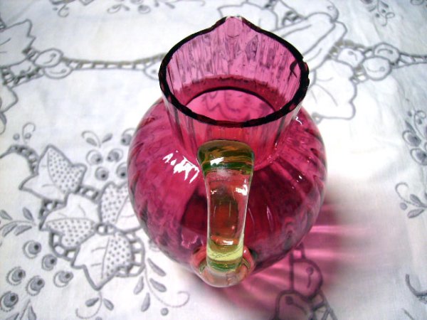 画像2: クランベリー　ピッチャー (2)