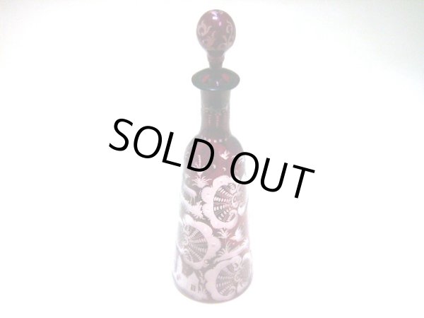 画像5: ボヘミアン　デカンタ＆グラス　セット　ルビー 119-GLS64とSet (5)