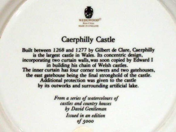 画像3: ウェッジウッド(Wedgewood) プレート Watercolours of Castles… (3)