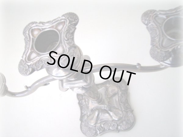 画像4: シルバープレート　キャンドルスタンド　ペア (4)