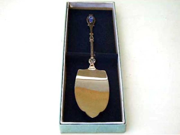 画像2: シルバー　ケーキサーバー　デルフト (2)