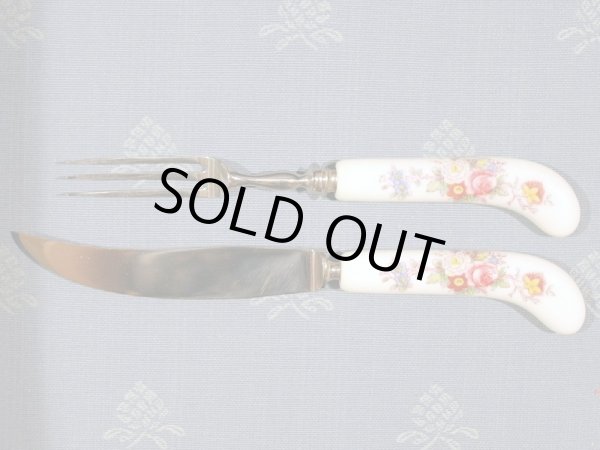 画像3: R・C・ダービー　ナイフ・フォーク　セット箱入りＮｅｗ (3)