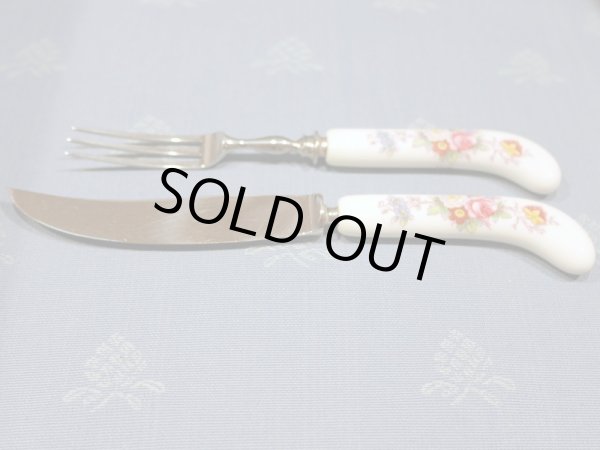 画像4: R・C・ダービー　ナイフ・フォーク　セット箱入りＮｅｗ (4)