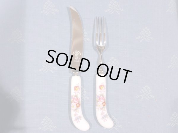 画像5: R・C・ダービー　ナイフ・フォーク　セット箱入りＮｅｗ (5)