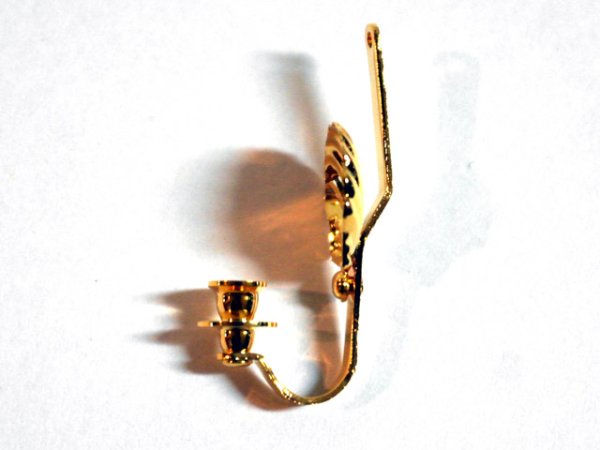 画像2: 壁用　シェル型燭台 (2)