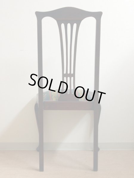 画像5: ハイバック　ガブリオールレッグ(猫脚）チェア (5)