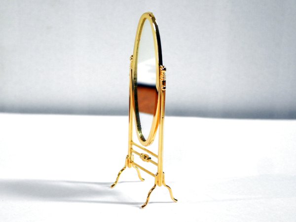 画像1: スタンド　ミラー　オーバル (1)