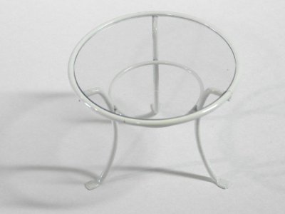 画像2: カフェ　テーブル&チェア4脚セット　ホワイト