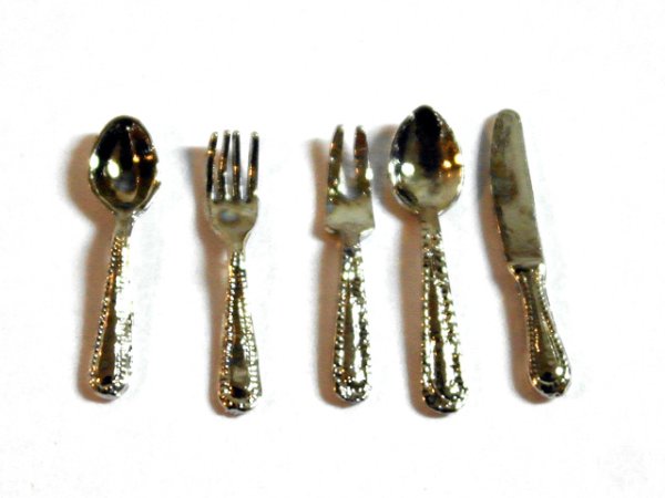 画像1: カトラリー　5点セット (1)