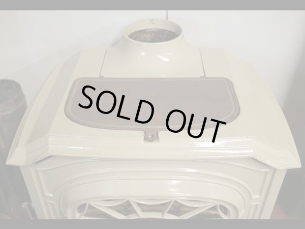 画像3: ストーブ　ウッド用　エナメル　アイボリー (3)