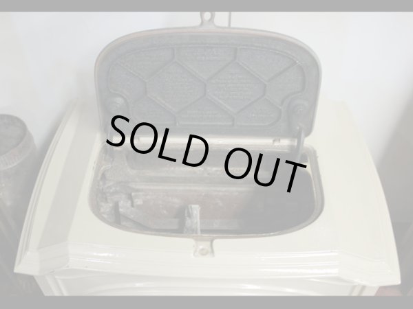 画像4: ストーブ　ウッド用　エナメル　アイボリー (4)