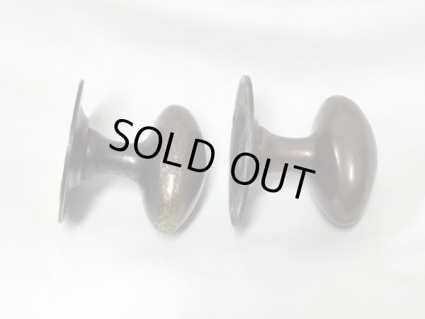 画像2: ドア ノブ  ペア(2個) (2)