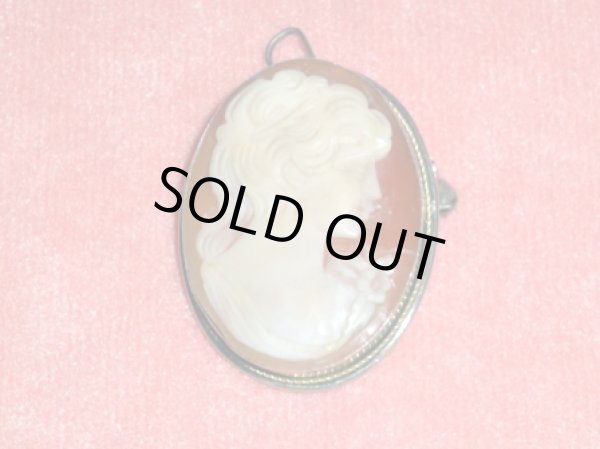 画像5: ブローチ　カメオ　ビンテージ　 (5)