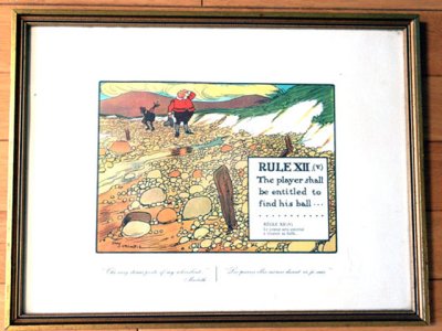 画像2: 絵　（Rules of Golf XII）