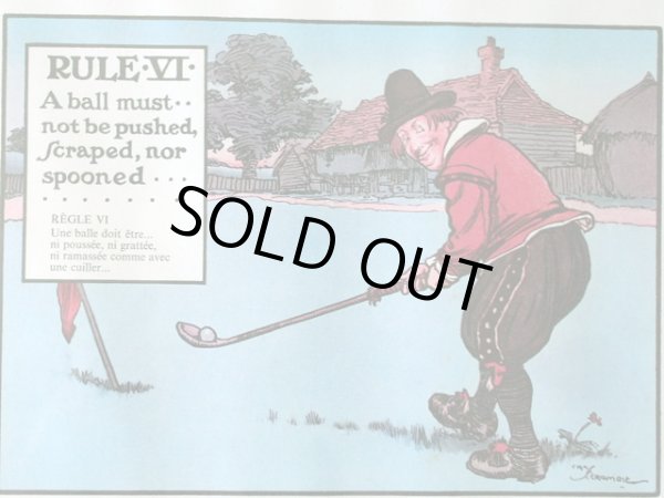 画像2: 絵　（Rules of Golf VI） (2)