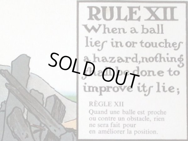 画像3: 絵　（Rules of Golf XII） (3)
