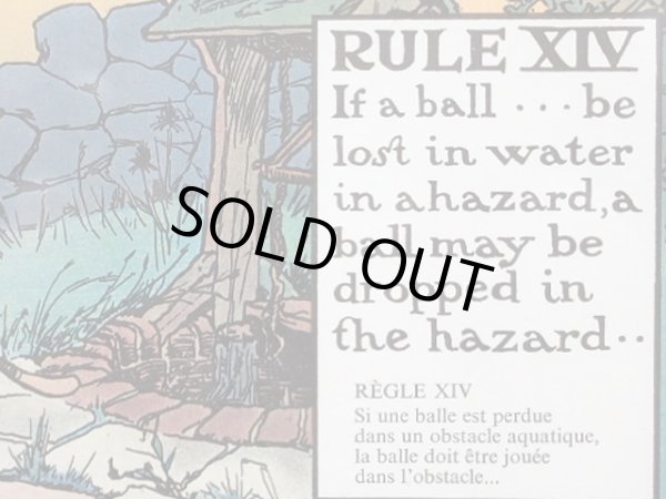 画像3: 絵　（Rules of Golf XIV） (3)