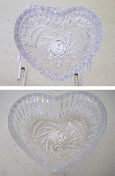 画像2: ハート　クリスタルカットガラス (2)