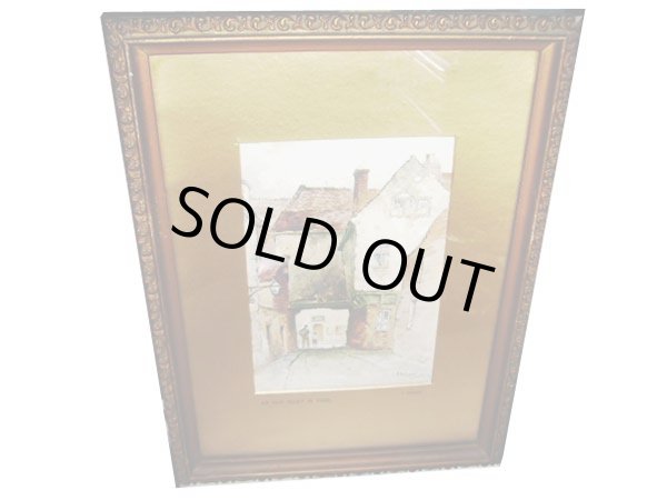画像4: 額付き　絵　ヨーク”YORK ”の町並み３枚セット (4)