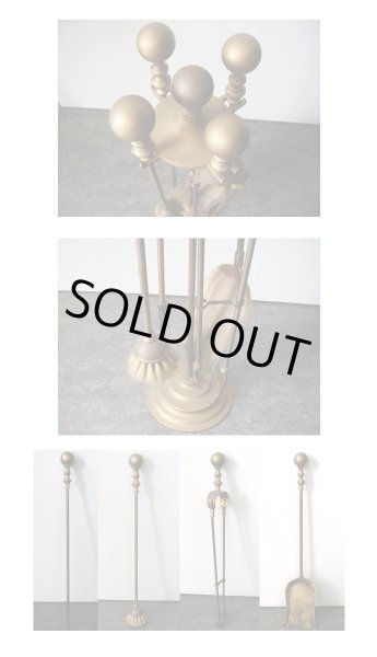 画像3: 暖炉セット　真鍮 (3)