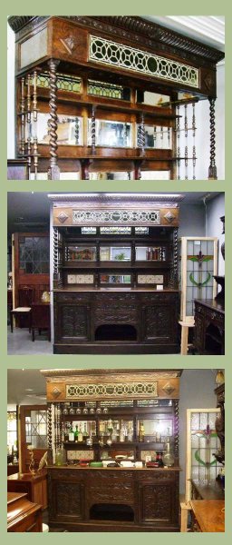 画像2: パブ キャビネット 大 (2)