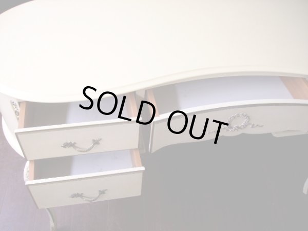 画像6: ドレッサーテーブル ホワイト (6)