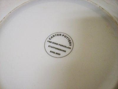画像1: "Tea For One" 一人用　ティー・セット　ＣＡＲＴＥＲ　ＰＯＴＴＥＲＹ　