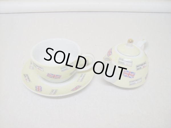 画像2: "Tea For One" 一人用　ティー・セット　ＣＡＲＴＥＲ　ＰＯＴＴＥＲＹ　 (2)