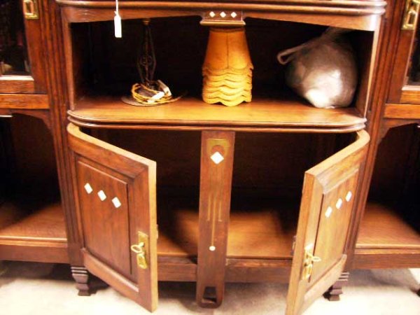 画像5: キャビネット フレンチ アールデコ  (小) (5)