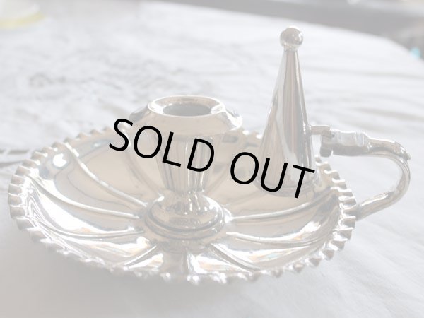 画像4: キャンドルスタンド　シルバープレート (4)