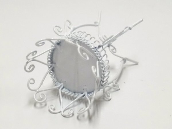 画像4: 花台 ジャルディニエール、ワイヤー　 (4)