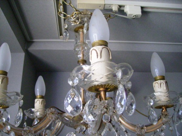 画像3: 5灯 シャンデリア (3)