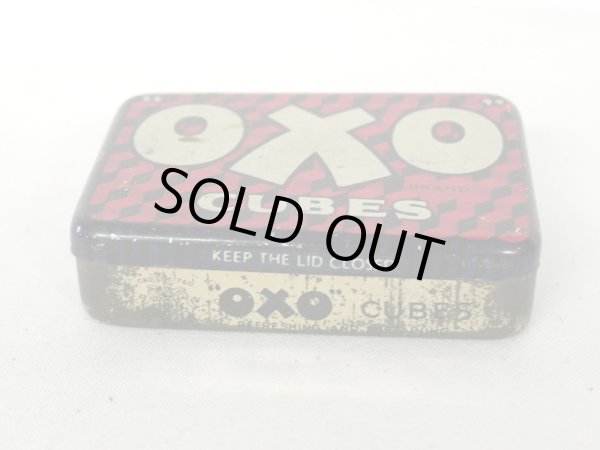 画像1: ビンテージ　ティン（缶）　OXO (1)