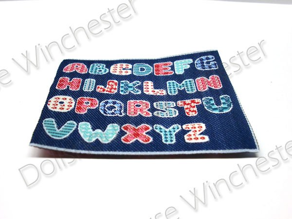 画像3: ラグ　アルファベット　ブルー (3)