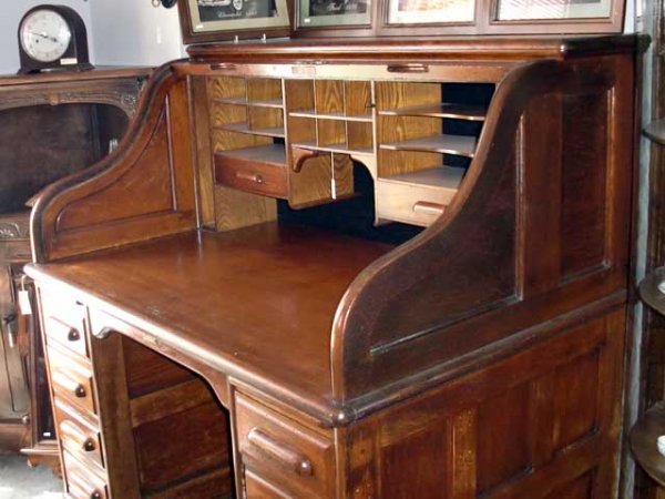 画像3: ダービーデスク(Derby Desk) ロールトップデスク (3)