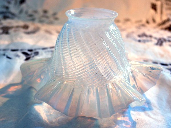 画像2: シェード(乳白色) フリル (2)