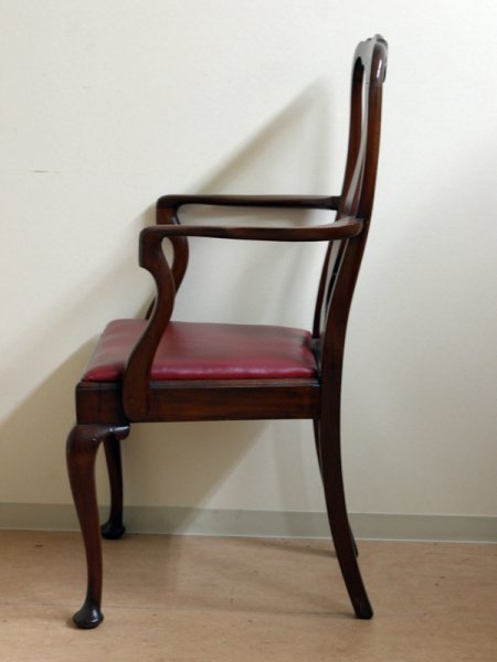 画像3: クイ-ンアンスタイル アーム付 1脚 (3)