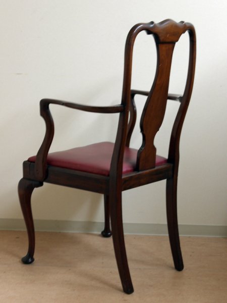 画像4: クイ-ンアンスタイル アーム付 1脚 (4)