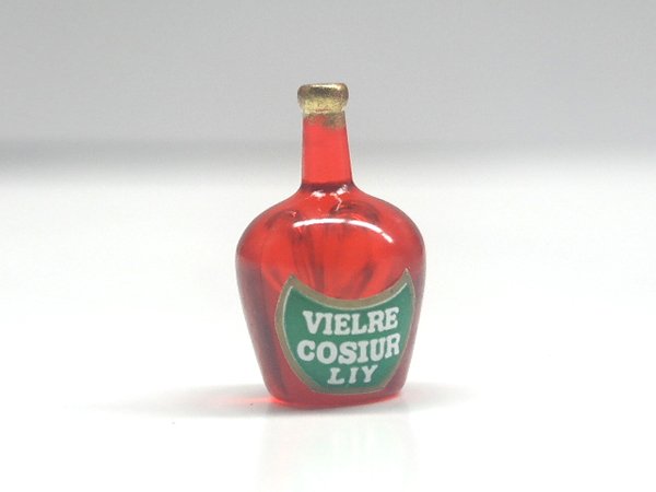 1/12サイズのドールハウス用ミニチュア　リキュール　ボトル