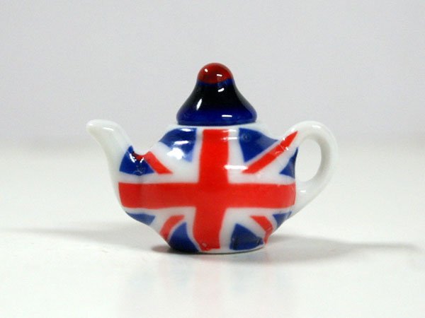 画像1: ユニオンジャック　ティポット (1)