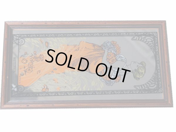 画像3: 額入り　鏡　ミュシャ(アールヌーボー） (3)